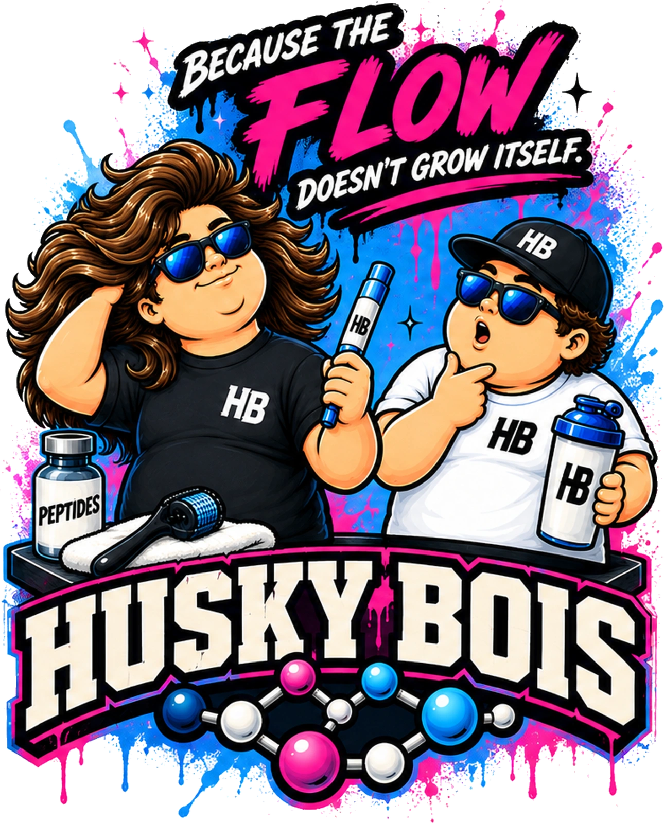 Because the Flow Doesn't Grow Itself