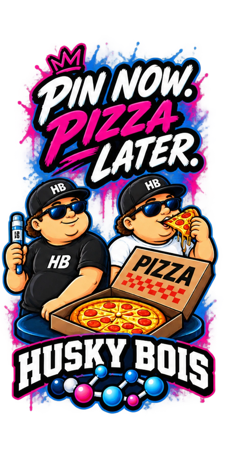 Pin Now. Pizza Later.