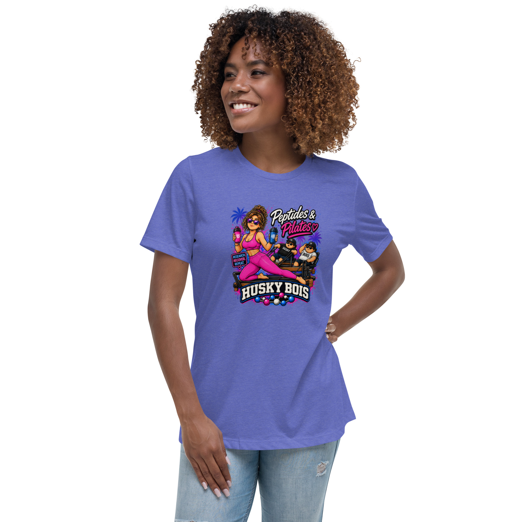 Peptides & Pilates Tee - Image 5