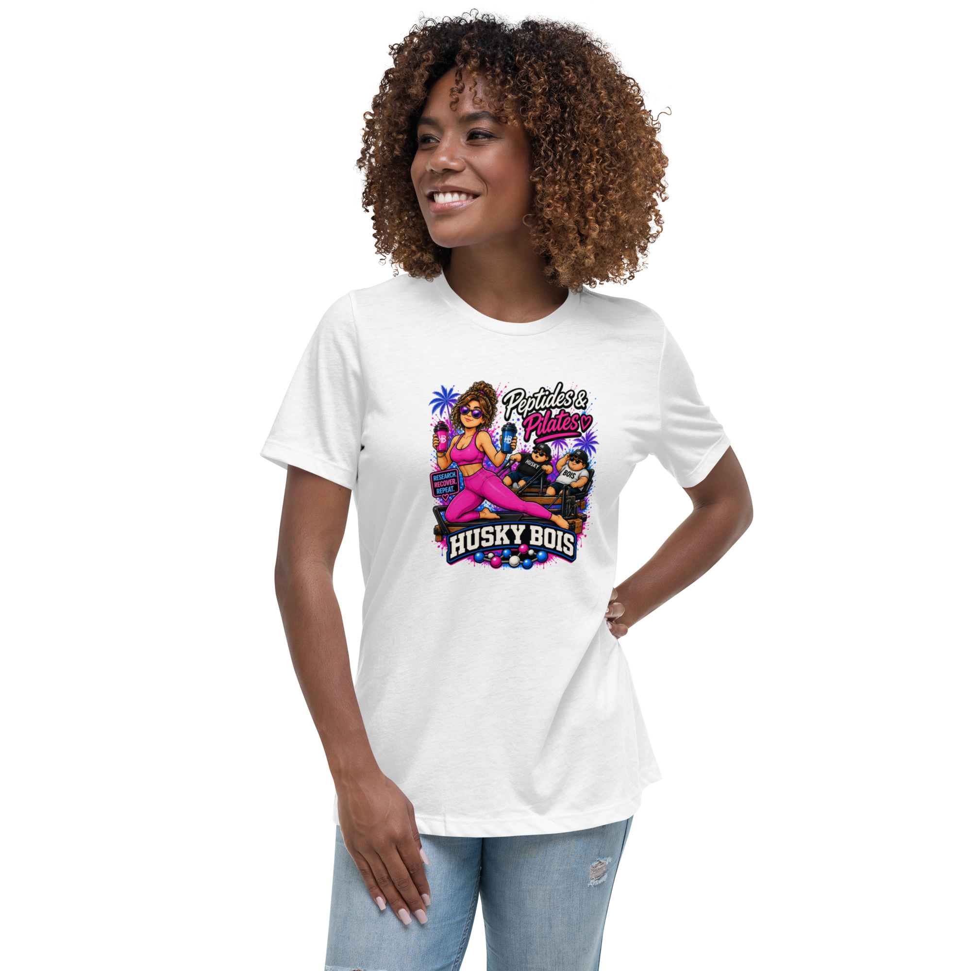 Peptides & Pilates Tee - Image 7